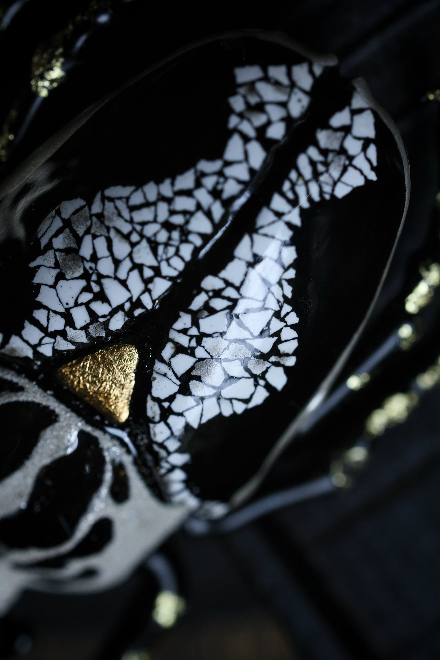 Goliath Beetle — Lacquer Brooch